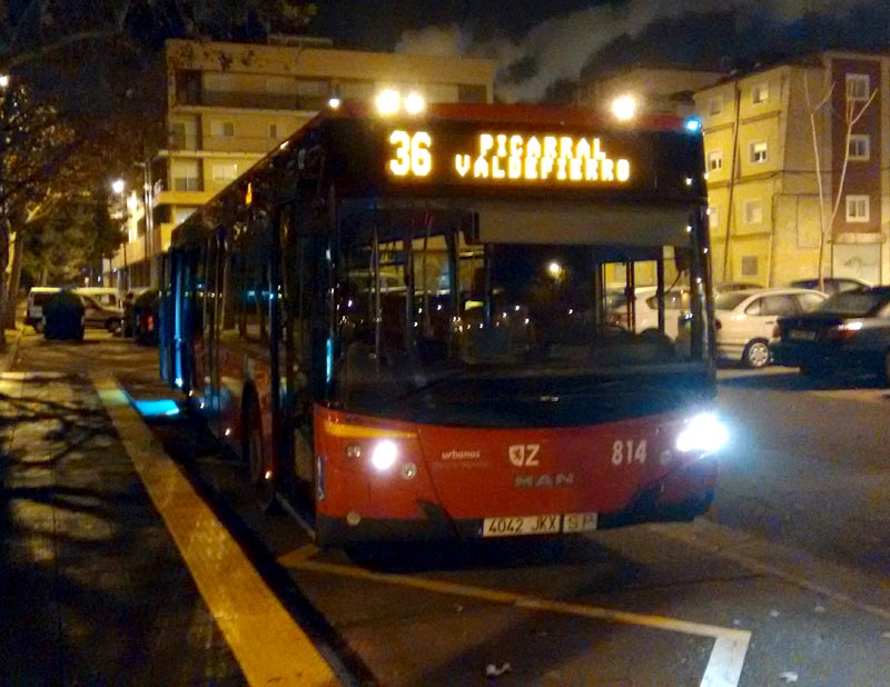 AV Tío Jorge Arrabal contraria al cierre de Pº de Echegaray sin ofrecer alternativas al recorrido del bus 36