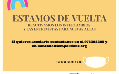 Vuelven los intercambios en el Banco del Tiempo de la FABZ