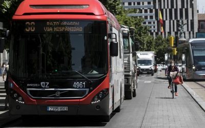 La FABZ contra los recortes del bus – Exceso de plazas para motos en Arrabal