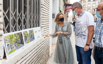 Alegría en el Barrio Jesús por la reforma de la calle Santiago Lapuente