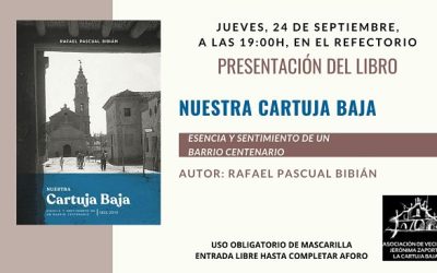 Presentación libro: Memoria oral de La Cartuja Baja