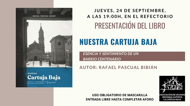 Presentación libro: Memoria oral de La Cartuja Baja