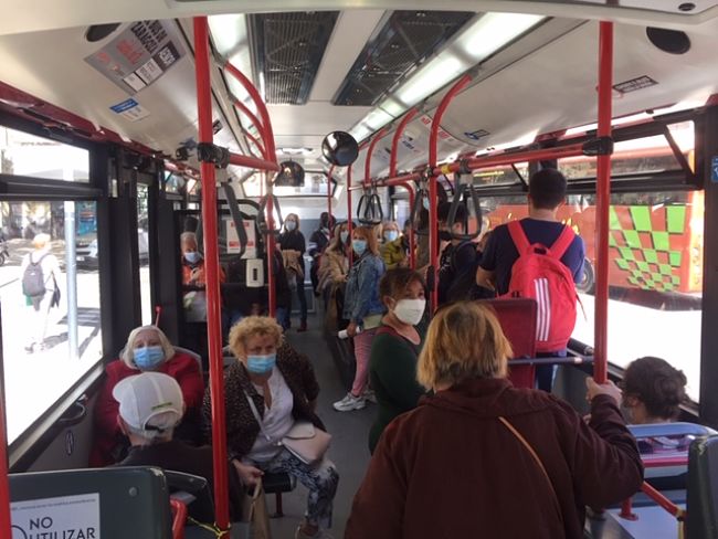 Campaña por el deterioro del Transporte Público