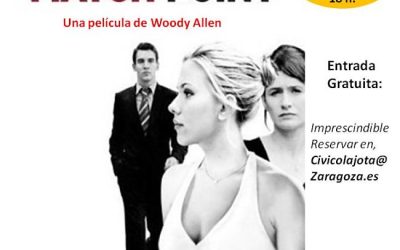 Cine Forum en La Jota: Match Point, de Woody Allen DOMINGO 29