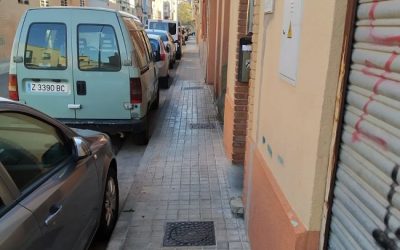 La AV Venecia–Torrero propone un Plan Peatonal trasladando aparcamientos a la zona del nuevo supermercado