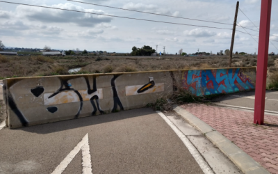 Tras años de reivindicación vecinal la avenida de Logroño de Casetas conectará con la A-68