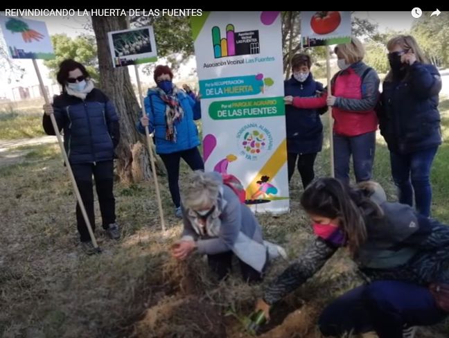 Por la recuperación de la huerta de Las Fuentes VIDEO