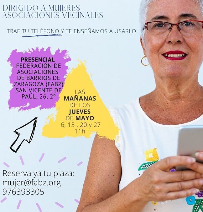 CURSO MUJER Aplicaciones básicas del móvil