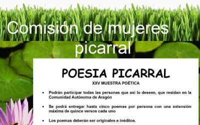 Convocatoria Concurso XXV Muestra Poética PICARRAL