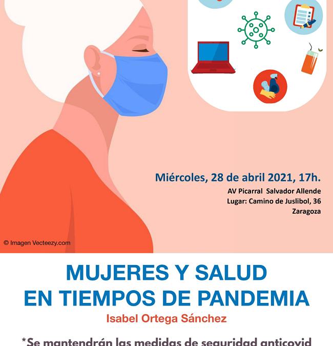 CHARLA Mujeres y salud en tiempos de Covid, en la AV. PICARRAL