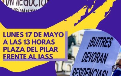 Concentración convocatoria por unas residencias 100% públicas