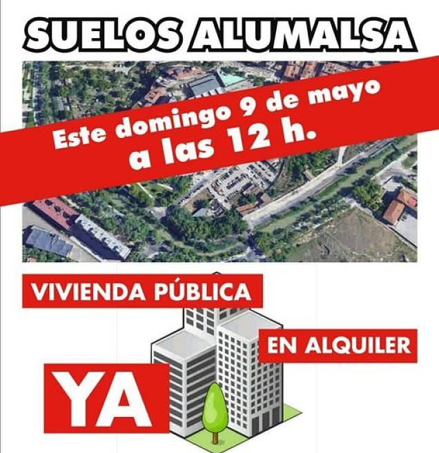 La AV San José convoca la segunda concentración en el solar de la antigua fábrica de Alumalsa