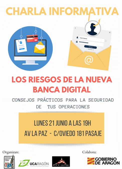 Charla informativa sobre «los riesgos de la nueva banca digital»