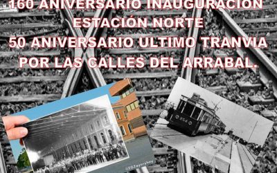 El Arrabal conmemora el 160 aniversario de la llegada del ferrocarril a Zaragoza