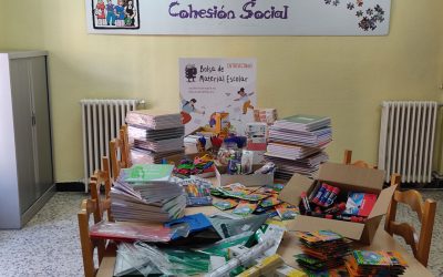 Comienza a llenarse la Bolsa de Material Escolar con la solidaridad vecinal