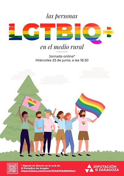 La DPZ celebra mañana una jornada online sobre las personas LGTBIQ+