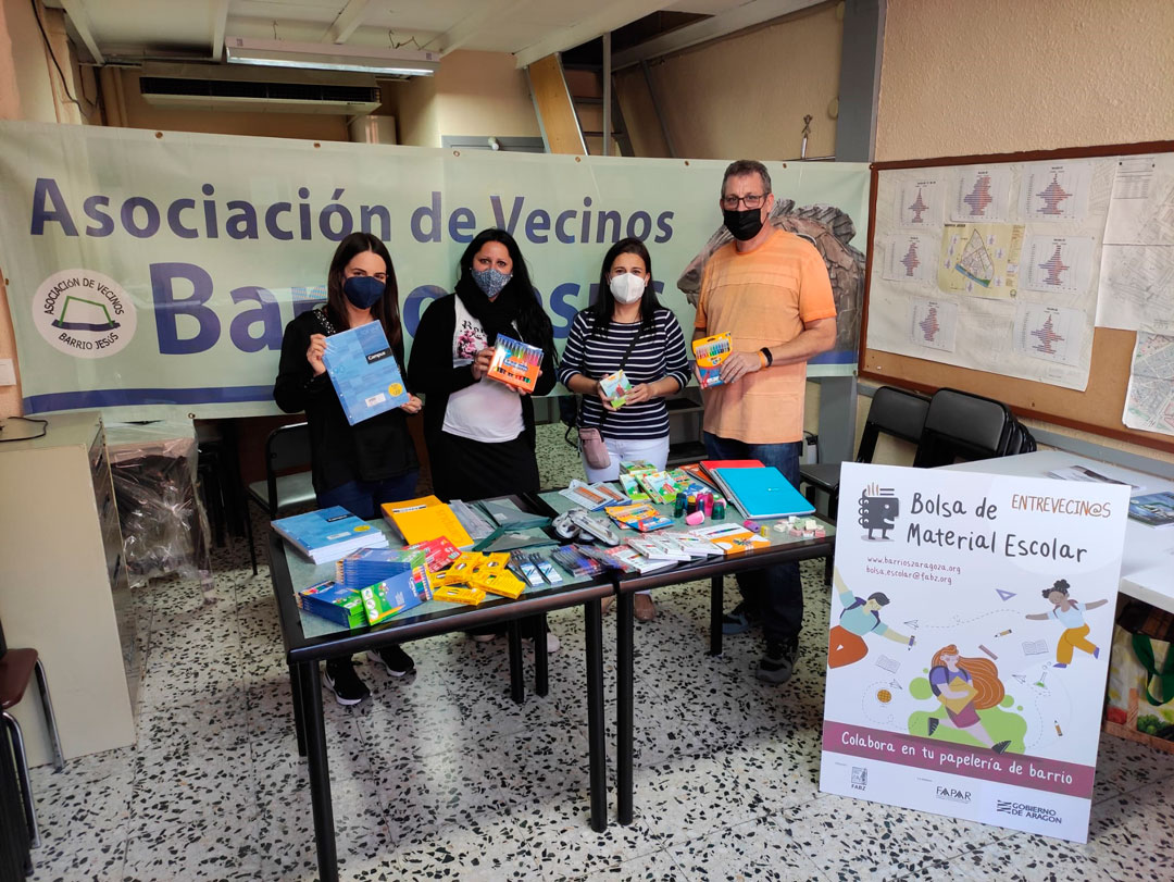 Bolsa Material escolar 2021 Distrito Rabal