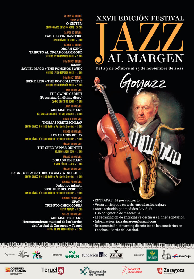 festival Jazz al Margen 2021 AVV Arrabal