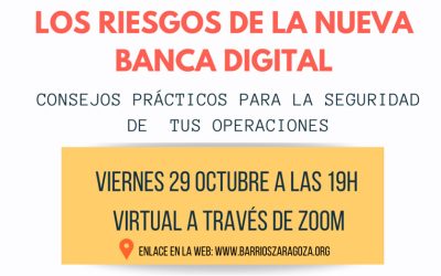 Charla riesgos de la nueva banca digital: 29 octubre