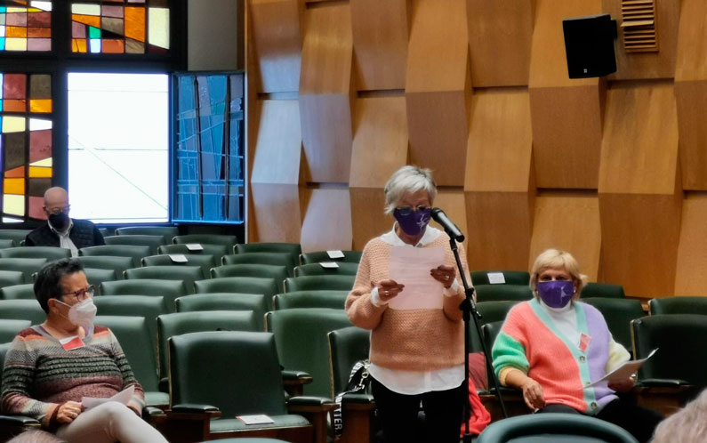 La Comisión de la Mujer interviene en el pleno del Ayuntamiento