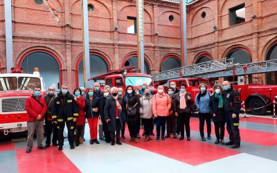 La Comisión de Mayores visita el Museo del Fuego