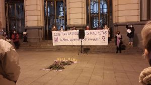 Concentración contra violencias machistas