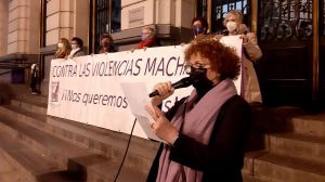 Concentración contra violencias machistas