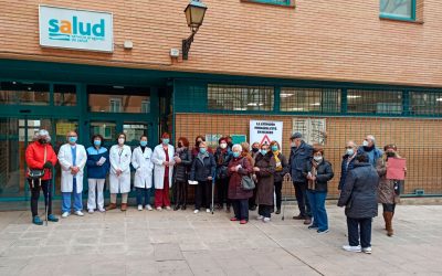 Campaña por la Atención Primaria en el Centro de Salud Rebolería