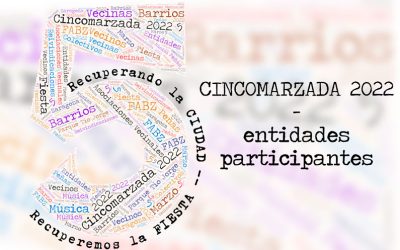 CINCOMARZADA 2022 – Entidades Participantes