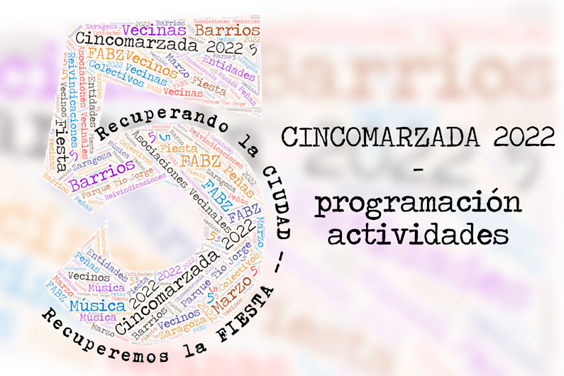 CINCOMARZADA 2022 – Programación