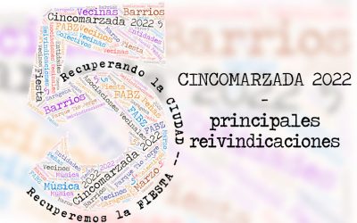 CINCOMARZADA 2022 – Reivindicaciones