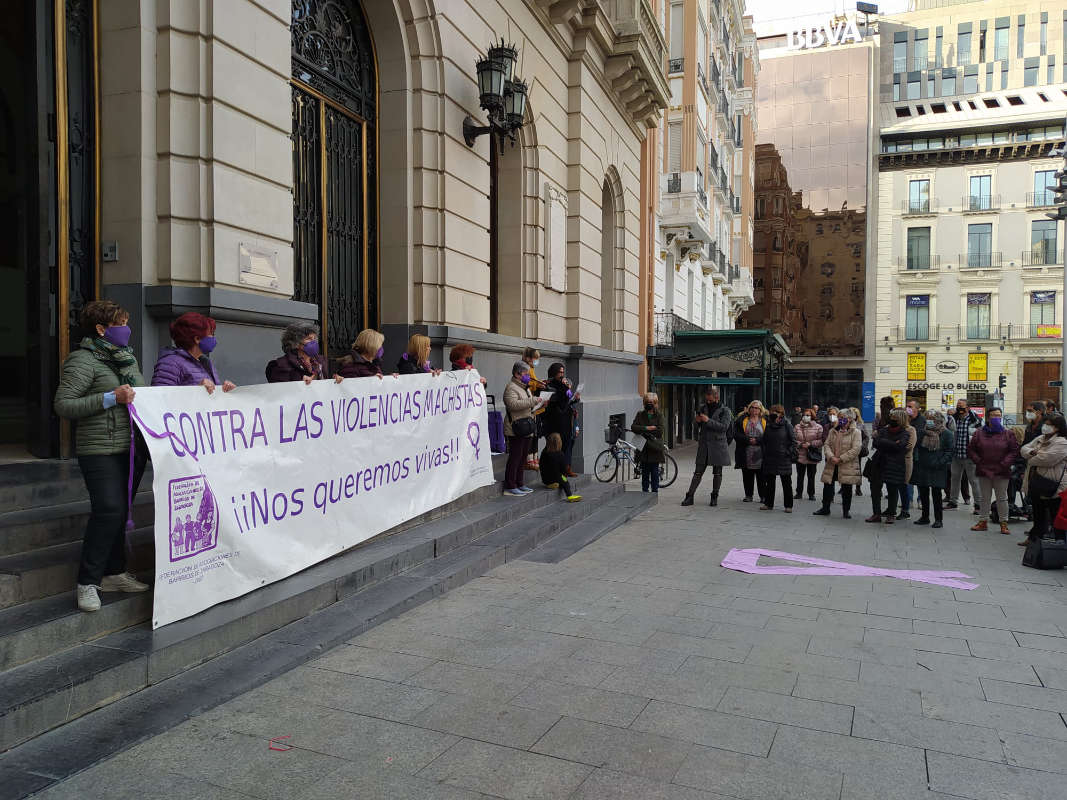 Concentración contra violencias machistas de abril de 2022