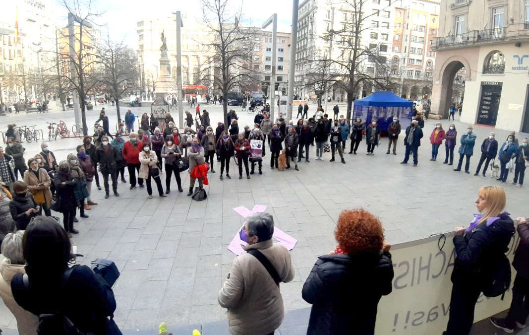 Concentración contra violencias machistas de abril de 2022