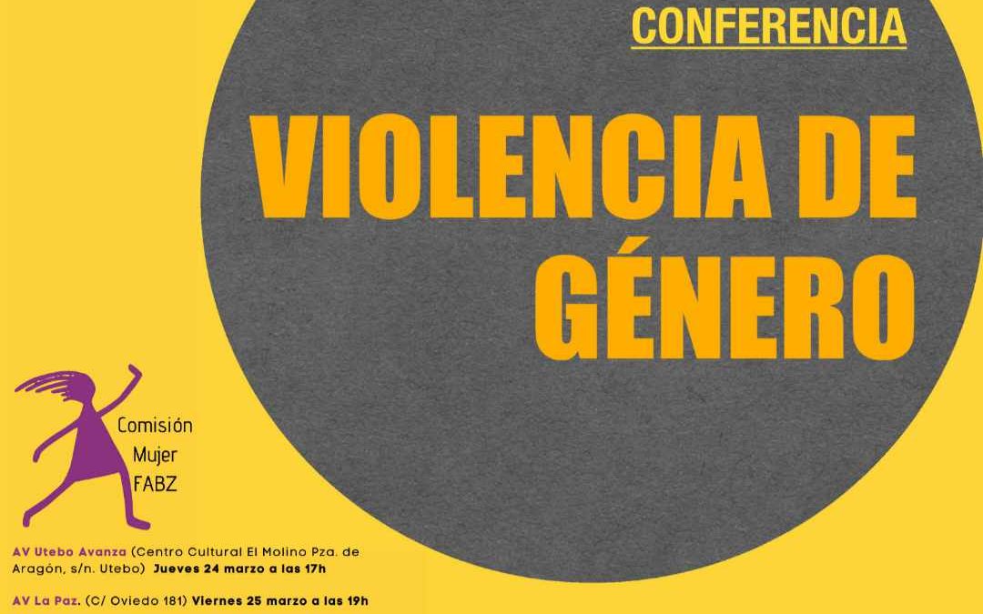 Conferencias sobre violencia de género primavera 2022