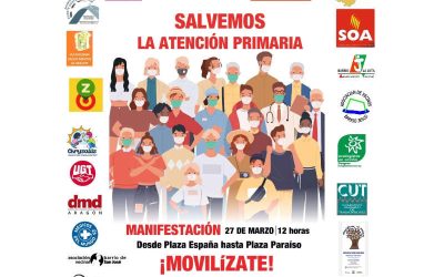 Salvemos a la Atención Primaria – Concentración 27 Marzo