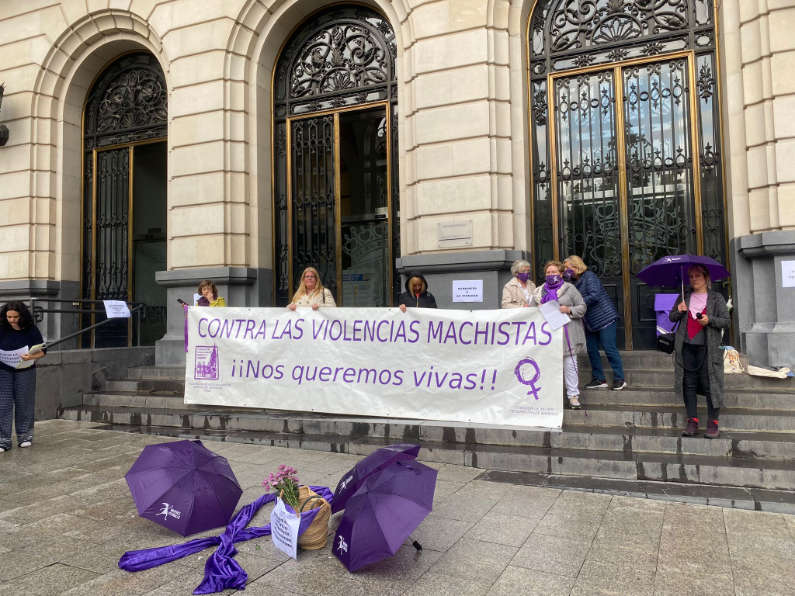 Concentración contra las violencias machistas de Mayo 2022