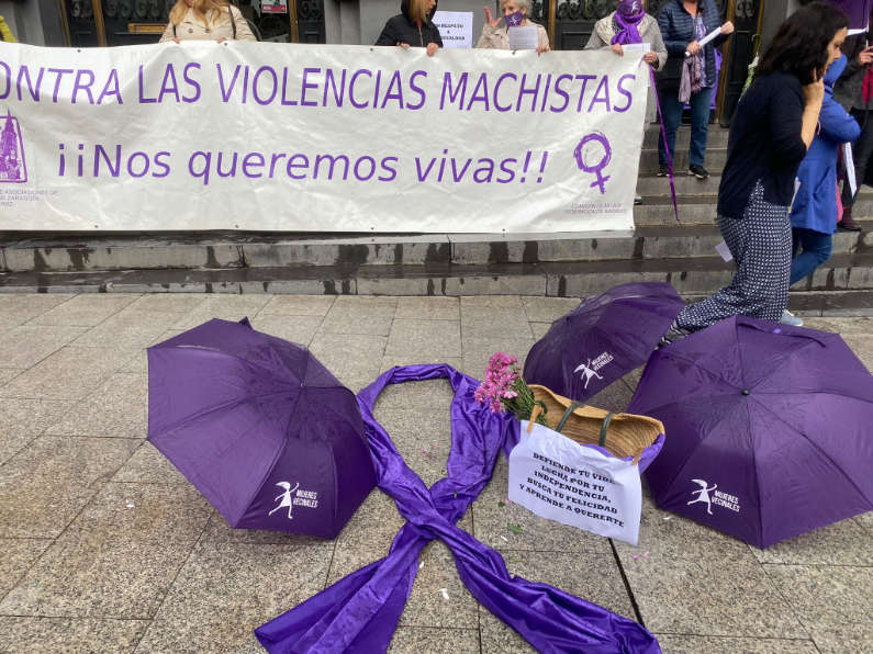 Concentración contra las violencias machistas de Mayo 2022