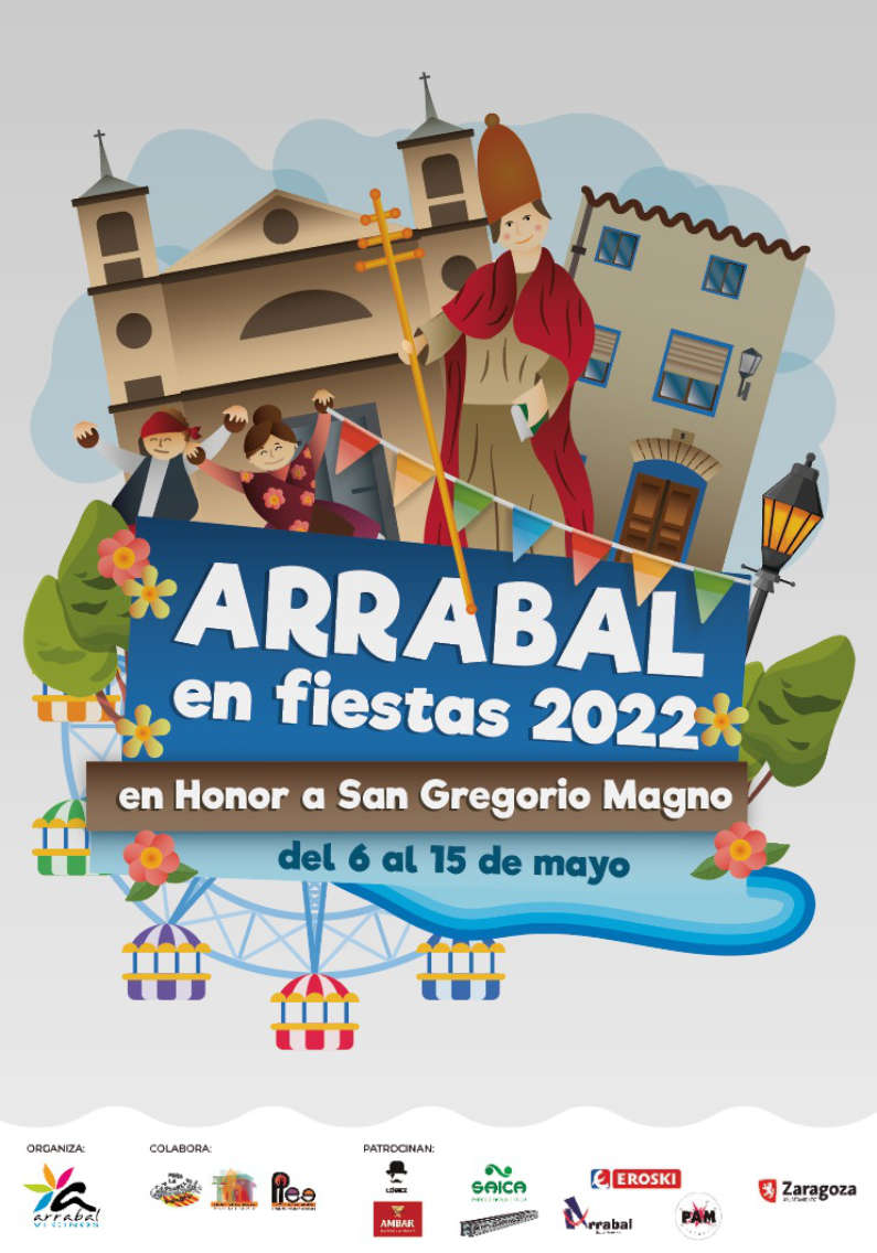 Cartel Fiestas Arrabal 2022