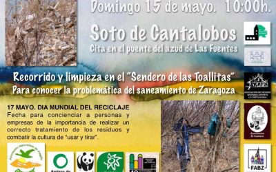 Jornada de Limpieza en el Soto de Cantalobos el 15 de mayo