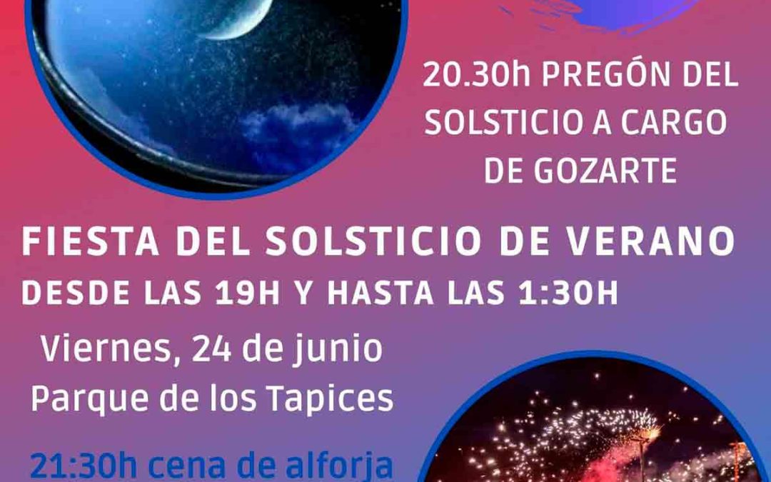 Fiesta Solsticio de Verano, San Juan 2022, Parque Goya