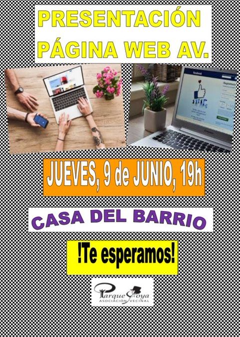 Presentación Nueva WEB AV Parque Goya