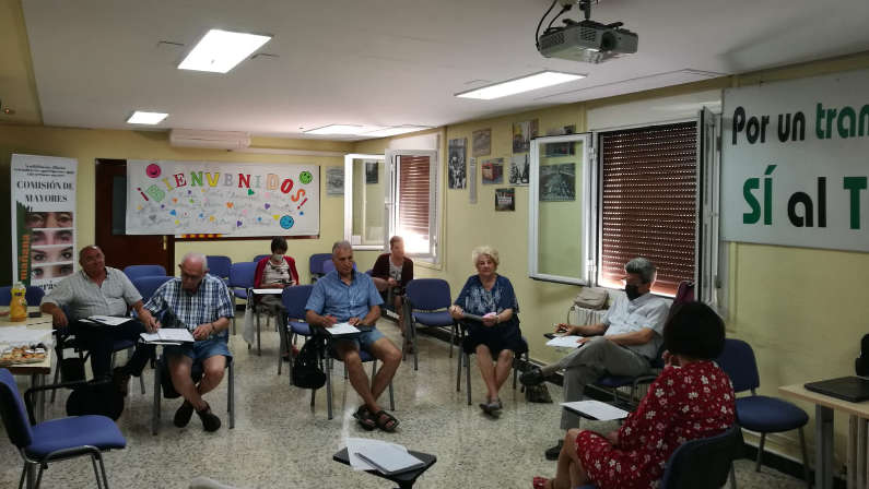 Última reunión de la Comisión de Personas Mayores antes del verano