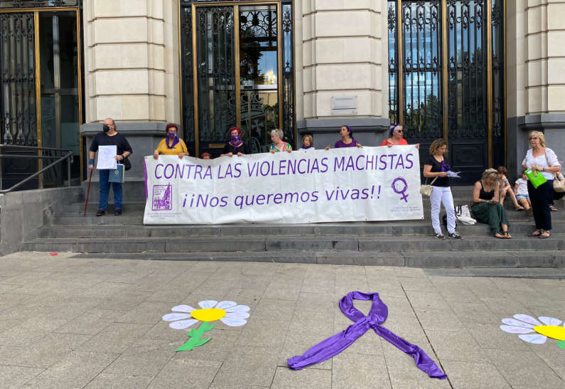 Concentración contra violencias machistas de junio de 2022