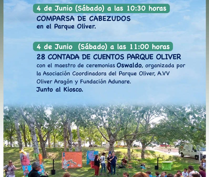 Oliver Cuenta – 28 Contada de Cuentos del Parque Oliver