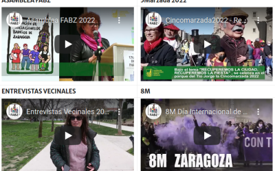 Galería de Videos de la FABZ, en nuestro canal de Youtube