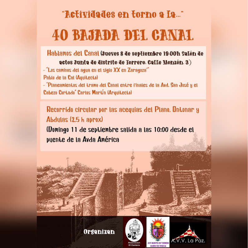 Actividades 40 Bajada del Canal