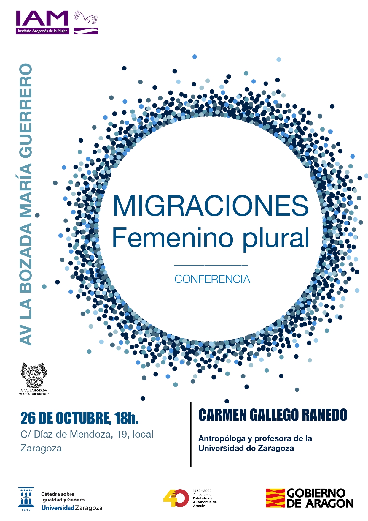 Migraciones, Femenino Plural