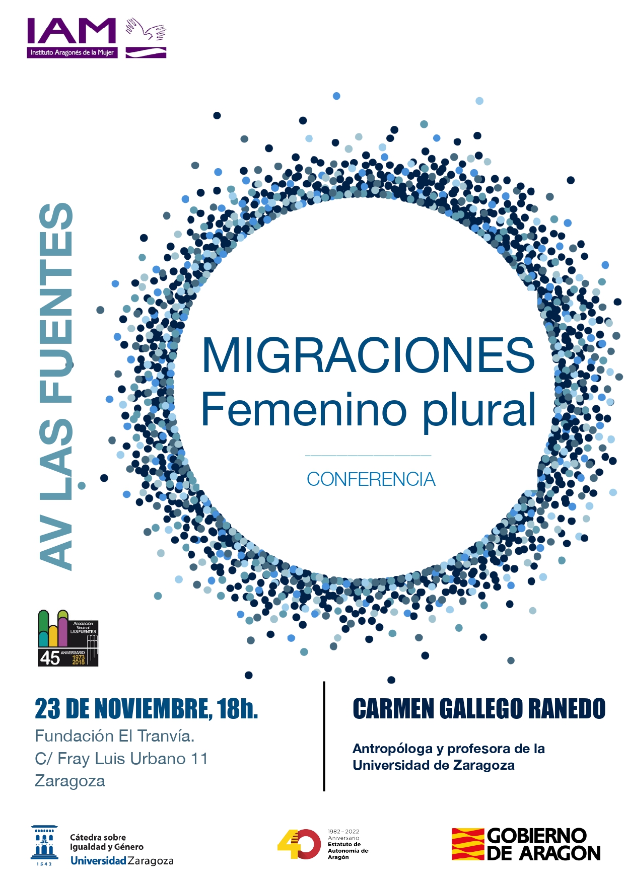 Migraciones, Femenino Plural