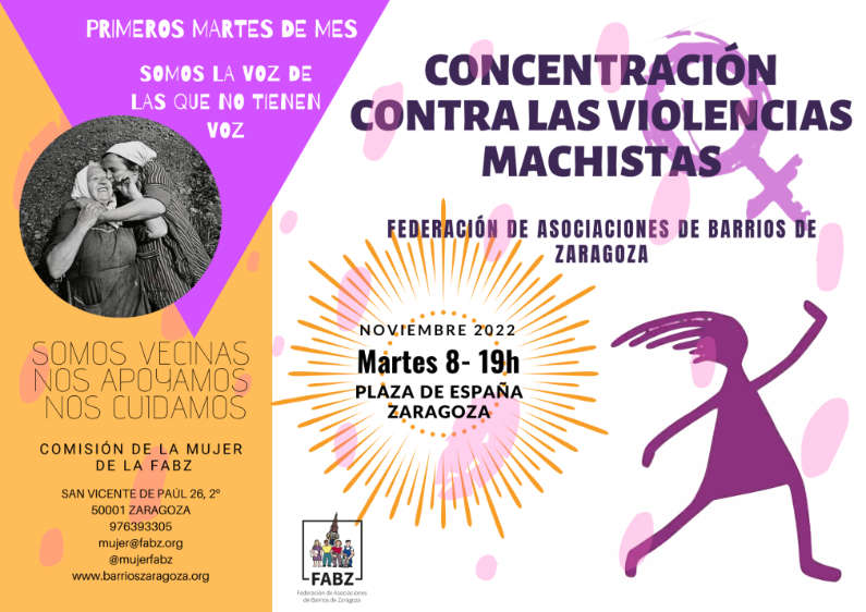 Concentración Violencias Machistas NOV22