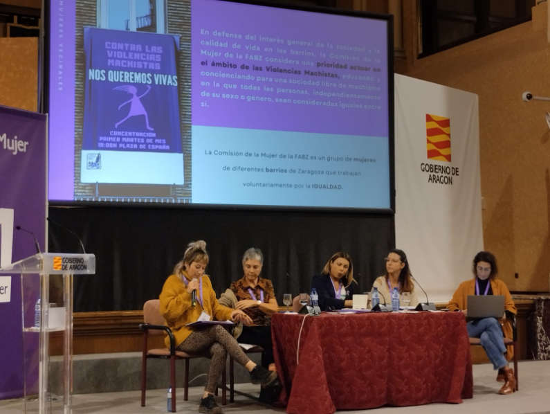 Jornada «Juntas contra las violencias machistas» del IAM